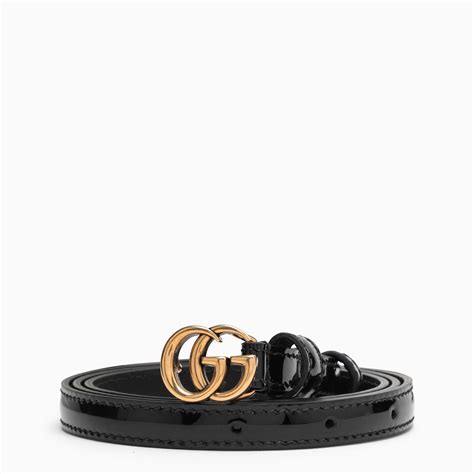 ceinture femme gucci noir|ceinture Gucci fine.